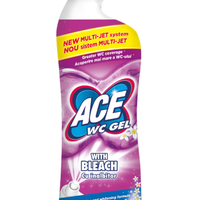 Gel curatare vas toaleta cu inalbitor Ace 700ml