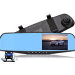 Oglinda Auto cu Camera Fata - Spate Display 4.3" , GAVE