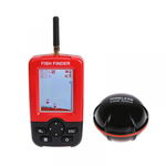 Fish Finder iSEN XJ-01, Detector portabil si inteligent de pesti, Ecran LCD, Senzor Sonar Wireless 100m, Sunet Ecou Sonar, iSEN