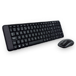 Kit tastatura si mouse wireless MK220, Logitech