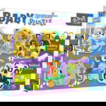Puzzle Trefl progresiv - Animale exotice, 22 piese