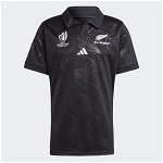 Tricou Rugby ADIDAS ALL BLACKS REPLICA Noua Zeelandă 2023 Negru Adulți, ADIDAS