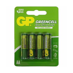 Baterie AA (R6) zinc carbon 4 buc/blister GP