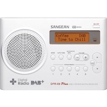 Radio Sangean DPR-69+ W DAB+ / FM-RDS