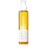 Ulei spray pentru corp cu protectie solara Clarins, Sun Care Body Oil Mist, SPF 30, 150 ml