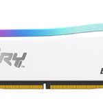 Memorie RAM Kingston , DIMM, DDR4, 16GB, 3200MHz, RGB, CL16,Kit of 2 Fury Beast White, Kingston