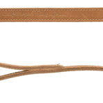 Lesa Trixie de piele rustic maro M-L 1 m/20 mm