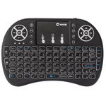 Tastatura Iluminata Wireless Techstar® i8, Air Mouse, cu Touchpad, pentru TV Box si Mini PC, Android TV, Smart TV, PC, Laptop, Techstar