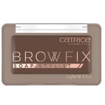 CATRICE BROW FIX SOAP STYLIST SAPUN PENTRU FIXAREA SPRANCENELOR DARK BROWN 030, CATRICE