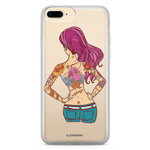 Bjornberry Shell Hybrid iPhone 7 Plus - Fata tatuat, 