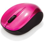 Mouse wireless verbatim go nano 49043, 1600 dpi, usb, roz