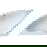 Cada de baie Fibrex Cristal,  acril, alb, de dreapta, 1490 x 1000 x 400 mm, Fibrex