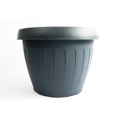 Ghiveci Dalia plastic Ø 50 cm H 37,5 cm antracit