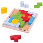 Joc de logica - Puzzle colorat tip tetris
