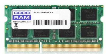 Memorie Laptop GOODRAM GR1600S3V64L11S/4G, DDR3, 1x4GB, 1600 MHz, CL11, 1.35V, GoodRam
