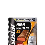 Isostar PowerPlay High Protein Bar Capsuni, 3X35 grame