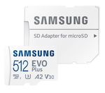 Card memorie Samsung EVO PLUS microSD 512GB Class10