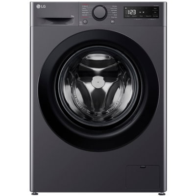 Masina de spalat rufe frontala slim LG F2WR508SBM, Steam, 8 kg, 1200rpm, Clasa A, Motor Direct Drive, Smart Diagnosis, negru
