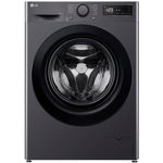 Masina de spalat rufe LG F2WR508SBM, AIDD, Steam, 8 kg, 1200 rpm, Clasa A, Negru