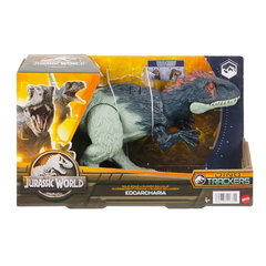 Figurina Jurassic World Dino Trackers - Wild Roar, Dinozaur Eocarcharia