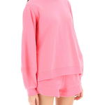 Ganni 'Software Isoli' Puff Sleeves Sweatshirt SUGAR PLUM, Ganni