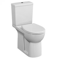 Vas WC compact spatele deschis, 75cm, cu iesire universala, alb   5816B003-0087, Vitra