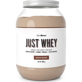 GymBeam Proteine ​​Just Whey, 1000 g, milkshake cu ciocolată