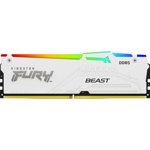 FURY Beast RGB White 16GB DDR5 6000MHz CL40, Kingston
