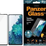 Sticlă securizată PanzerGlass pentru carcasa Samsung Galaxy S20 FE CF, neagră (7243), PanzerGlass