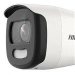 Camera supraveghere exterior, ColorVu, 5 MP, lentila 3.6 mm, Hikvision, DS-2CE10HFT-F36, Hikvision