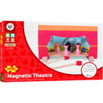 Jucarie BigJigs Toys Interactiva Teatru Magnetic - Primul Spectacol