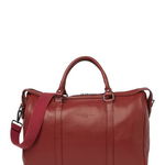 Genti Barbati Maison Heritage Sac Weekend Leather Bag BURGUNDY