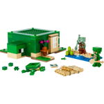 LEGO Minecraft: Casa de pe plaja testoaselor 21254, 8 ani+, 234 piese
