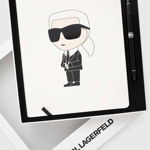 Karl Lagerfeld caiet și pix, Karl Lagerfeld