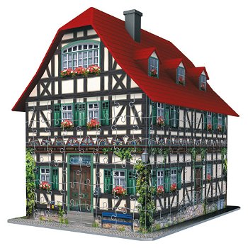Ravensburger - Puzzle 3D Casa medievala, 216 piese