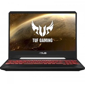 Laptop Gaming ASUS TUF Gaming FX505DT cu procesor AMD Ryzen 7 3750H pana la 4.00 GHz, 15.6", Full HD, IPS, 8GB, 512GB SSD, NVIDIA GeForce GTX 1650 4GB, Free DOS, Black