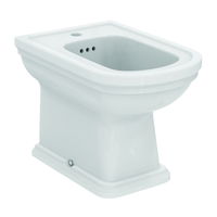 Bideu pe pardoseala Ideal Standard Atelier Calla BTW alb lucios