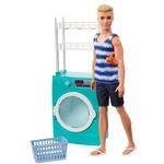 Barbie Ken and washing machine play set - FYK52