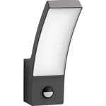 Apply led outdoor lighting philips splay, with motion sensor ir, 12w, 1200 lm, neutral light temperature (4000k), ip44, anthracite