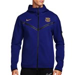Bluza cu Fermoar Nike FC Barcelona M nsw tech fleece hoody full zip WR, Nike