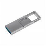 Memorie USB Xiaomi Dual Interface U Disk Silver, 128GB, USB A 3.2, USB Type-C, OTG, Aliaj de zinc, Xiaomi