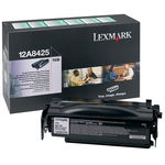 Cartus Toner Original Lexmark 12A8425, Black, 12000 pagini, Lexmark