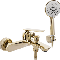 Baterie monocomanda pentru cada auriu Rea Jager