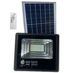 Proiector cu panou solar Tiger-40, Li-Ion, telecomanda, 40 W, 840 lm, lumina rece, IP65, aluminiu