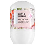 Deodorant Biobaza Flower Romance, cu extract de macese, bujori si trandafiri, natural, 50 ml