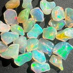 Opal de foc, opal Etiopia 1 cm AAA, druzy.ro - Cristale, Home Deco