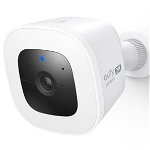 Camera supraveghere eufy Spotlight Cam Pro 2K SoloCam L40, Reflector LED, WiFi, IP67, Alb, eufy