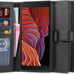 Husa Tech-Protect Wallet Wallet 2 pentru Samsung Galaxy Xcover 5 Negru, Tech-Protect