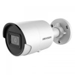 Camera IP de exterior Hikvision DarkFighter, 2MP, IR 40m, lentila 2.8mm, AcuSense, audio, PoE, slot card, DS-2CD2026G2-IU, Hikvision