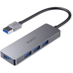 AUKEY CB-H36 HUB din aluminiu USB-A | Ultra Slim | 4in1 | 4xUSB 3.0 | 5 Gbps , Aukey